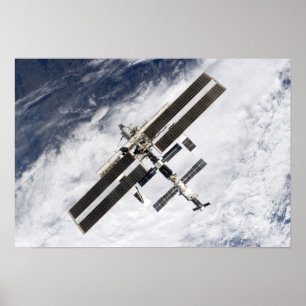 International Space Station 7 Poster