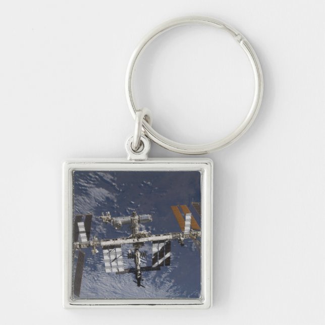 International Space Station in orbit Keychain (Front)