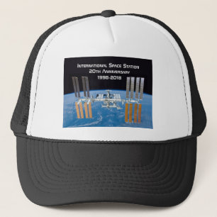 International Space Station ISS 20th Anniversary Trucker Hat