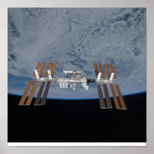International Space Station Poster