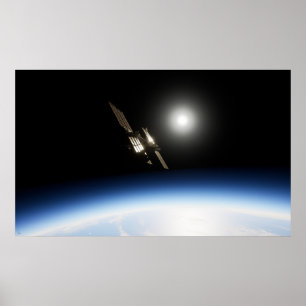 International Space Station Poster