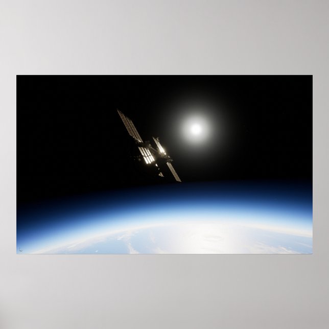 International Space Station  Poster (Front)