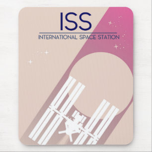 International Space Station space art. Mouse Pad