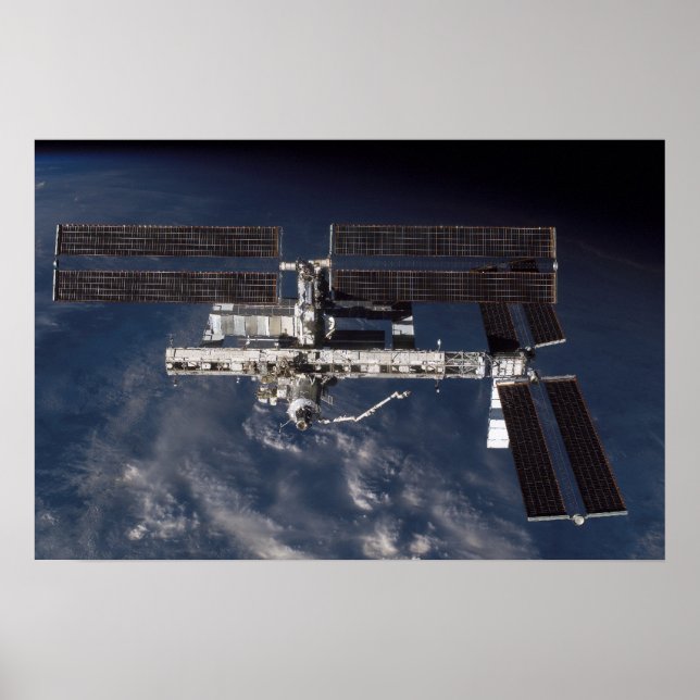 International Space Station (STS-115) Poster (Front)