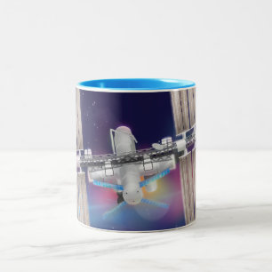 International Space Station Two-Tone Coffee Mug