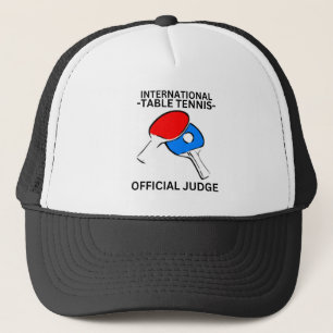International Table Tennis Official Judge Trucker Hat