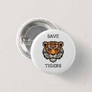international tiger day Classic save tigers 1 Inch Round Button
