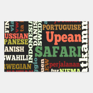 International Travel Blessings Sticker