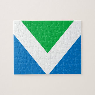 International Vegan Flag Jigsaw Puzzle