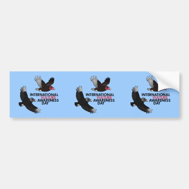 International Vulture Awareness Day Bumper Sticker (Front)