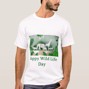 International Wildlife Day Men’s T-Shirt