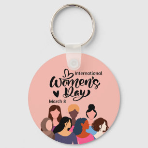 International Women’s Day 2025 Keychain