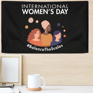 International Women’s Day 2026 Balance The Scales Banner