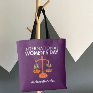 International Women’s Day 2026 Balance The Scales Tote Bag
