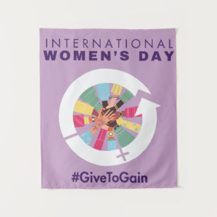 International Women’s Day 2026 Give To Gain Tapestry