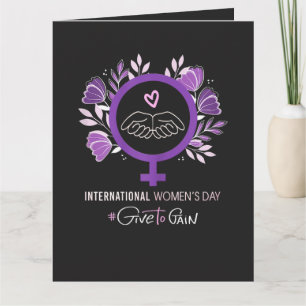 International Women’s Day 2026 March 8 Thank You Card