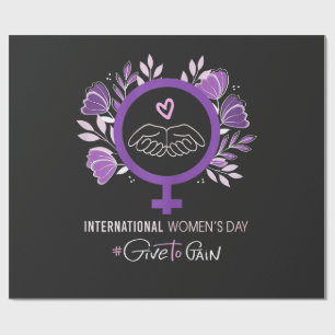 International Women’s Day 2026 March 8 Wrapping Paper
