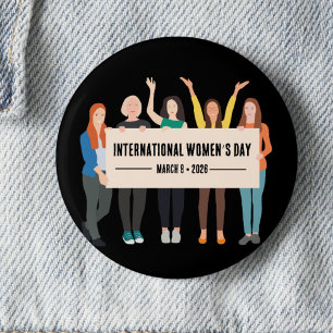International Women’s Day 2 Inch Round Button