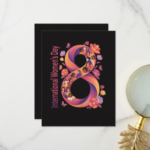 International Women’s Day 8 March Thank You Card