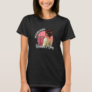 International Women´s Day Beautiful Brunette T-Shirt
