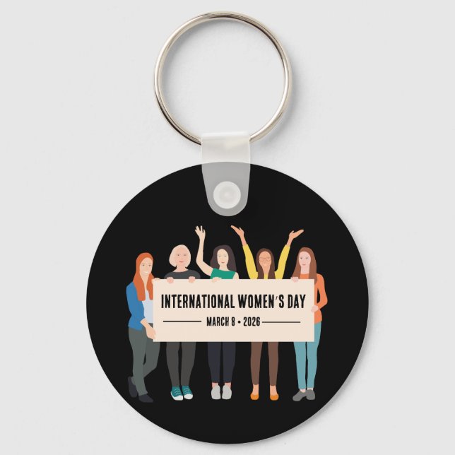 International Women’s Day Keychain (Front)