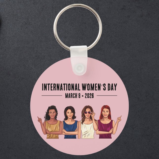 International Women’s Day Keychain (Creator Uploaded)