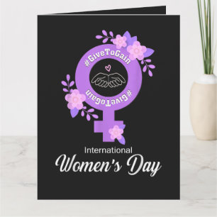 International Women’s Day March 8 Thank You Card