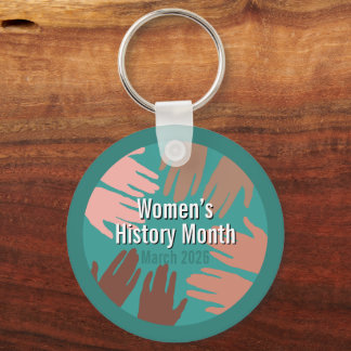 International Women’s Day March 8th. 2026 Keychain