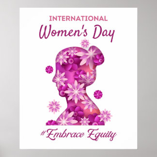 International Women's Day 2023, Embrace Equity  Poster