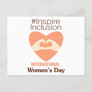 International Women's Day 2024 Inspire Inclusion  Postcard