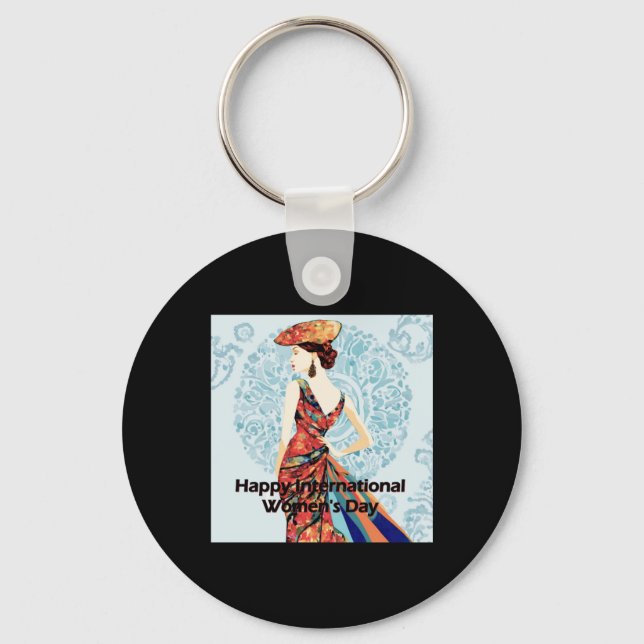International Women's Day 20258  Keychain (Front)