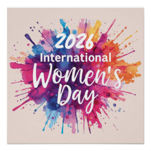International Women's Day 2026 Poster