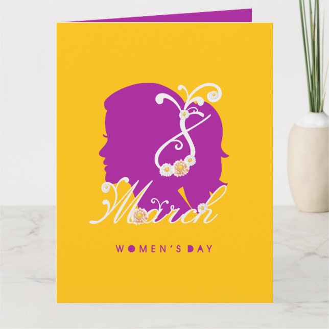 international women's day 8 march 2025 card (Front)