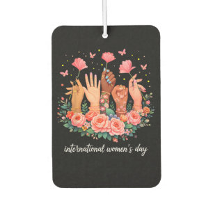 International Women's Day 8 March 2026 Air Freshener