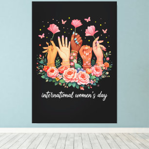 International Women's Day 8 March 2026 Canvas Print
