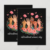 International Women's Day 2026 Holiday Card | Zazzle