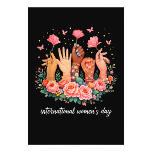 International Women's Day 8 March 2026 Photo Print