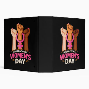 International Women's Day 8 March Binder
