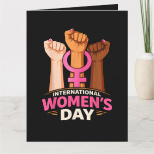 International Women's Day 8 March Card