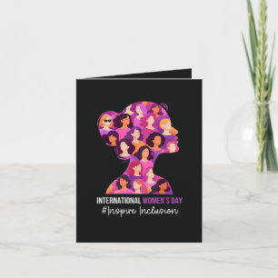International Women's Day 8 March Holiday Card
