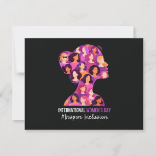 International Women's Day 8 March  Invitation