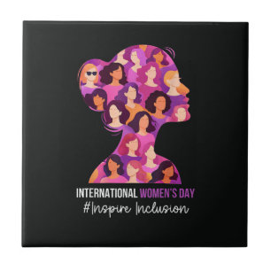International Women's Day 8 March Tile