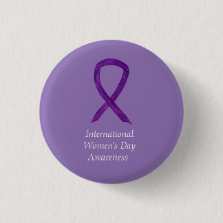 International Women's Day Awareness Custom Pins