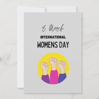 International Women's Day Card