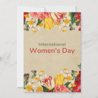 International Women's Day Card 08-2022