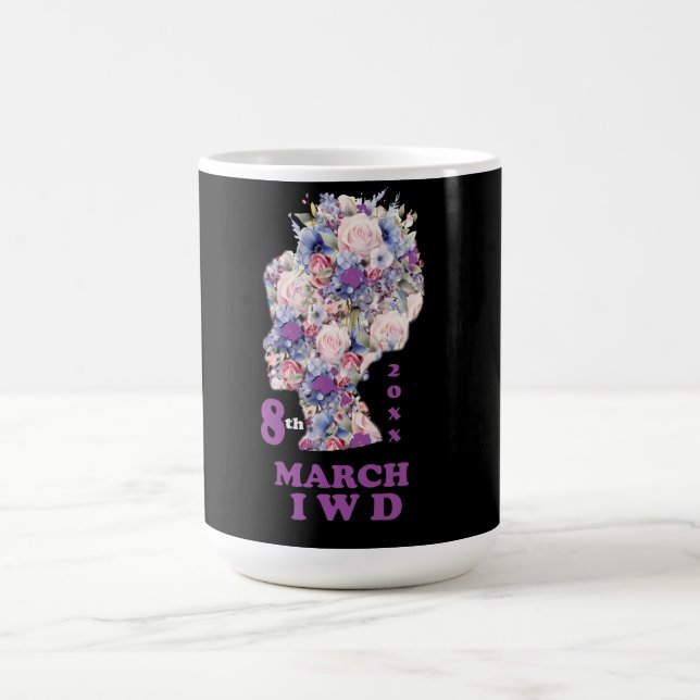 International Women's Day : Celebrate Feminini Coffee Mug (Center)