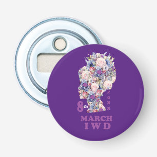 International Women's Day : Celebrate Feminist Bottle Opener