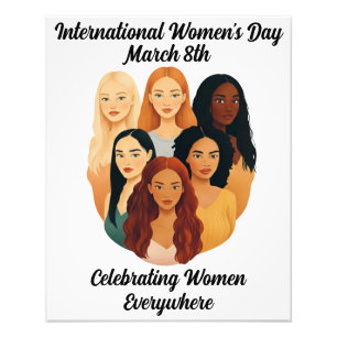 International Women's Day - Celebrate Women Photo Print