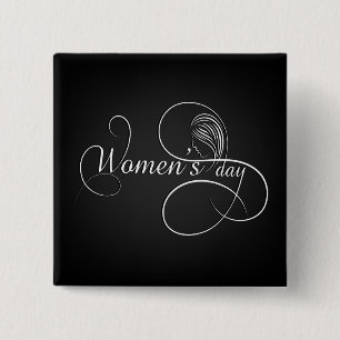 International Women's Day - Customize All Options 2 Inch Square Button