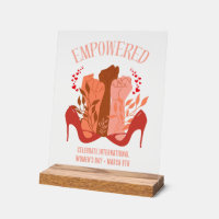 International Women's Day EMPOWERED Fists Stiletto